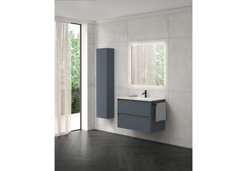 Mueble de baño Alfa - Puerta+Cajones+Puerta - 120 cm 