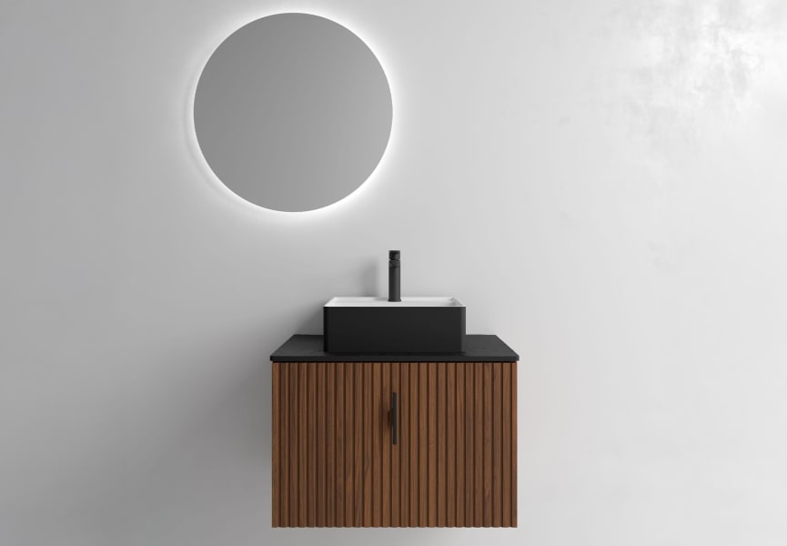 Mueble de baño con encimera de madera Biba Salgar principal 5