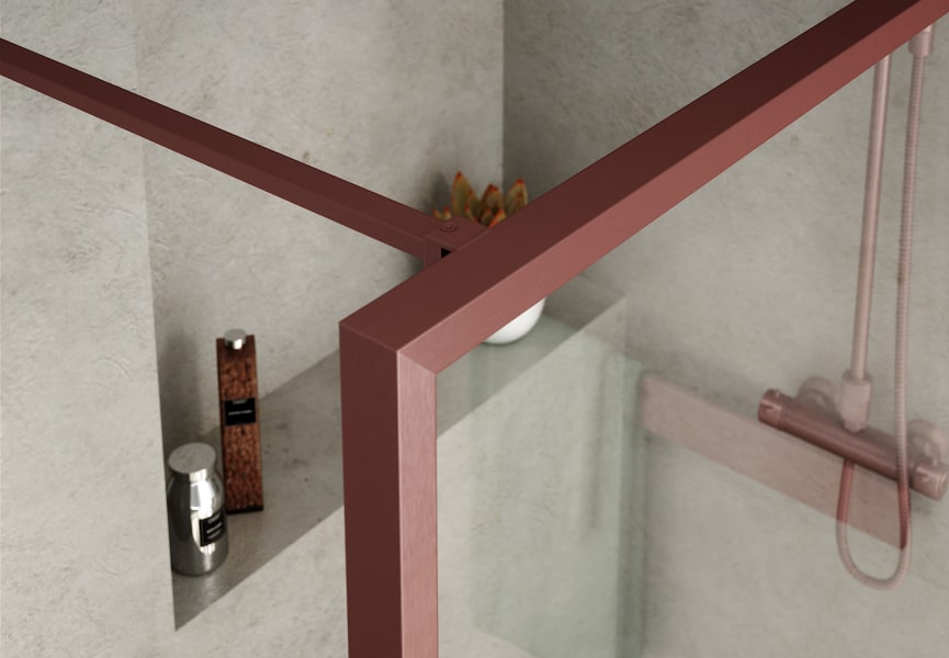 Mampara de ducha Nordic (FN-2001) Profiltek detalle 13