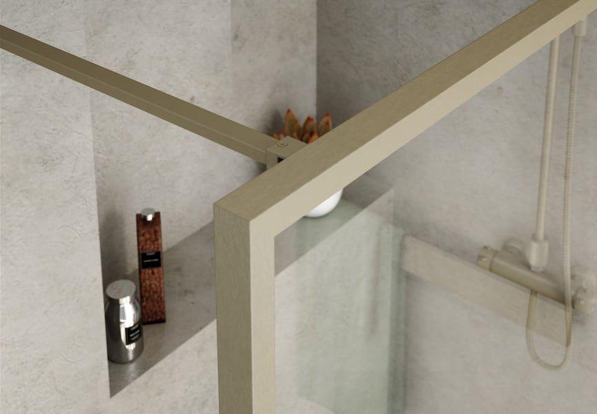 Mampara de ducha Nordic (FN-2001) Profiltek detalle 12