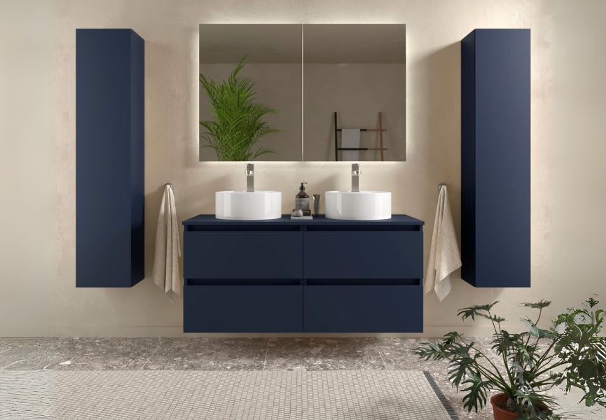 Mueble de baño para lavabo sobre encimera Bequia Salgar principal 4