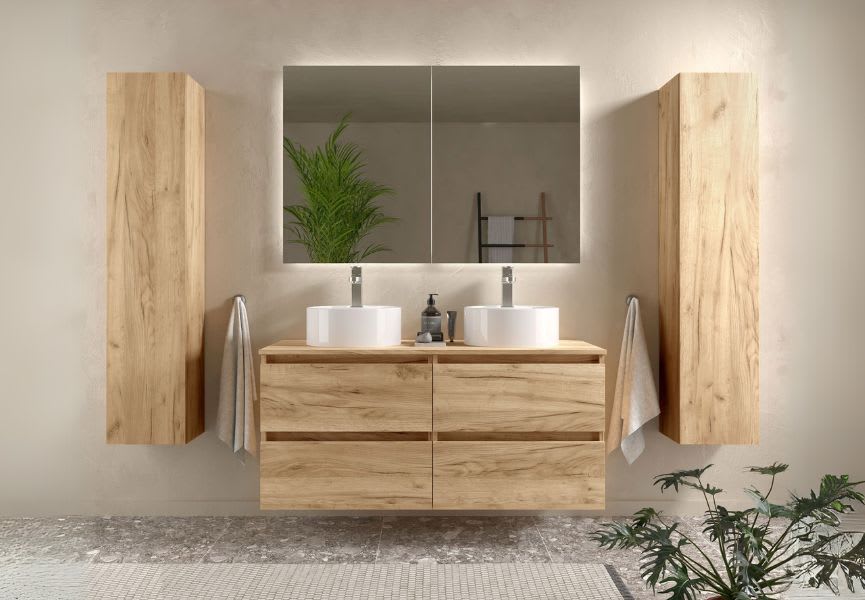 Mueble de baño para lavabo sobre encimera Bequia Salgar principal 0