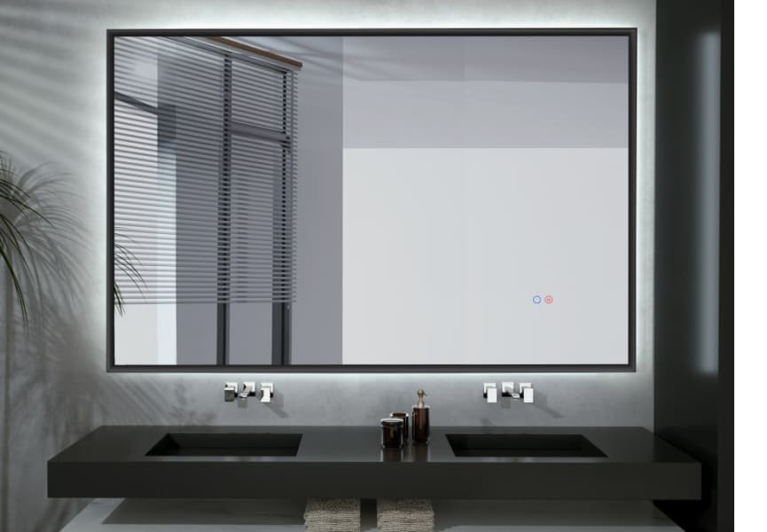 Espejo de baño con luz LED California Ledimex principal 3