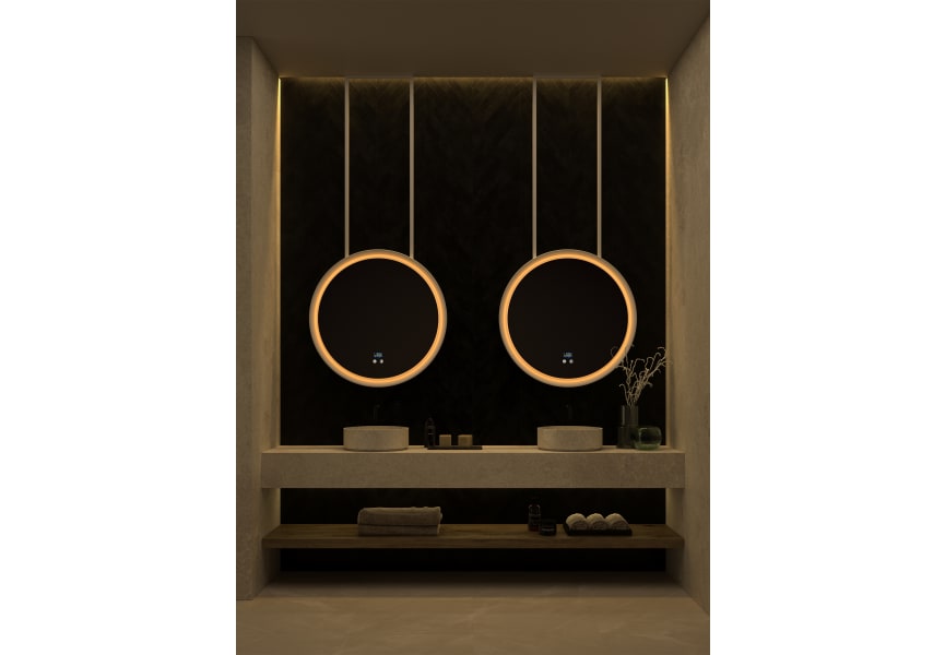 Espejo de baño con luz LED Haití de Eurobath ambiente 10