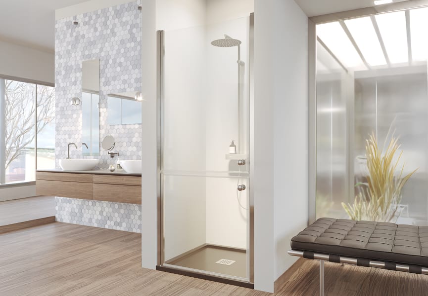 Mampara de ducha Lynd PMR Bruntec ambiente 8