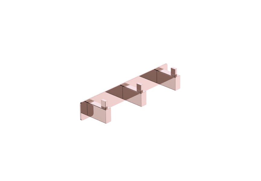 Percha de baño Triple Technic Medimex principal 2