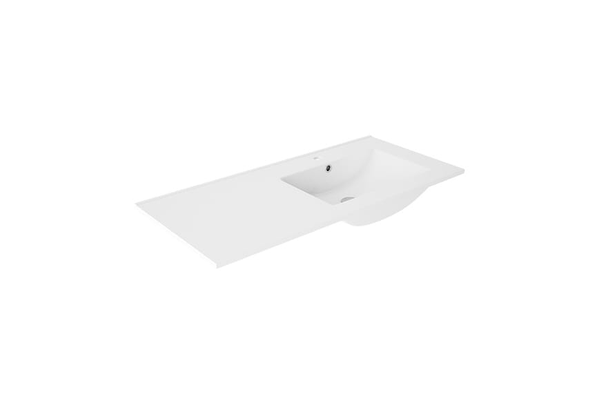 Lavabo encastrado Flat principal 3