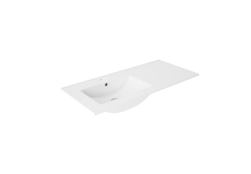 Lavabo encastrado Flat principal 2
