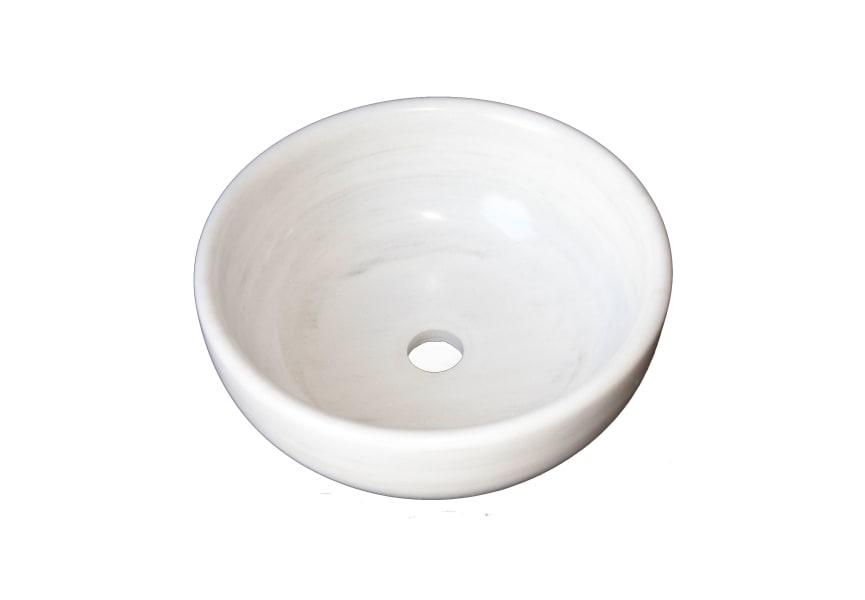 Lavabo de mármol natural Paris Bruntec detalle 1