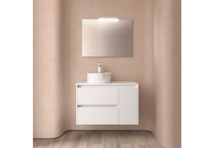 Mueble de baño con encimera de madera Noja Salgar principal 8
