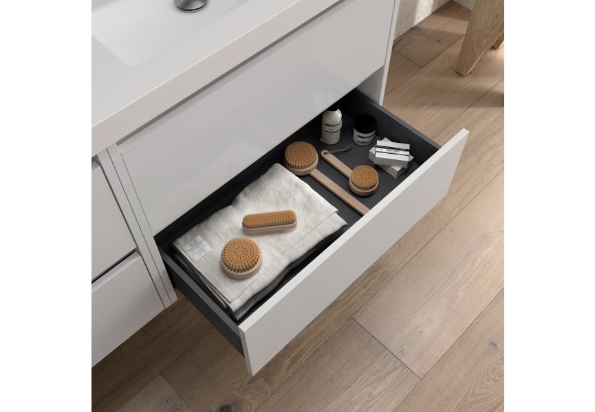 Mueble de baño con encimera de madera Noja Salgar detalle 9