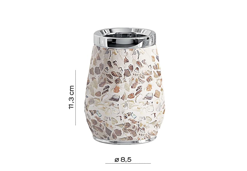 Conjunto de accesorios de baño Marina Gedy croquis 2