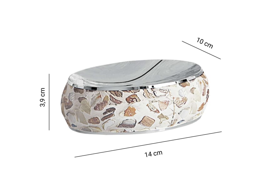 Conjunto de accesorios de baño Marina Gedy croquis 3