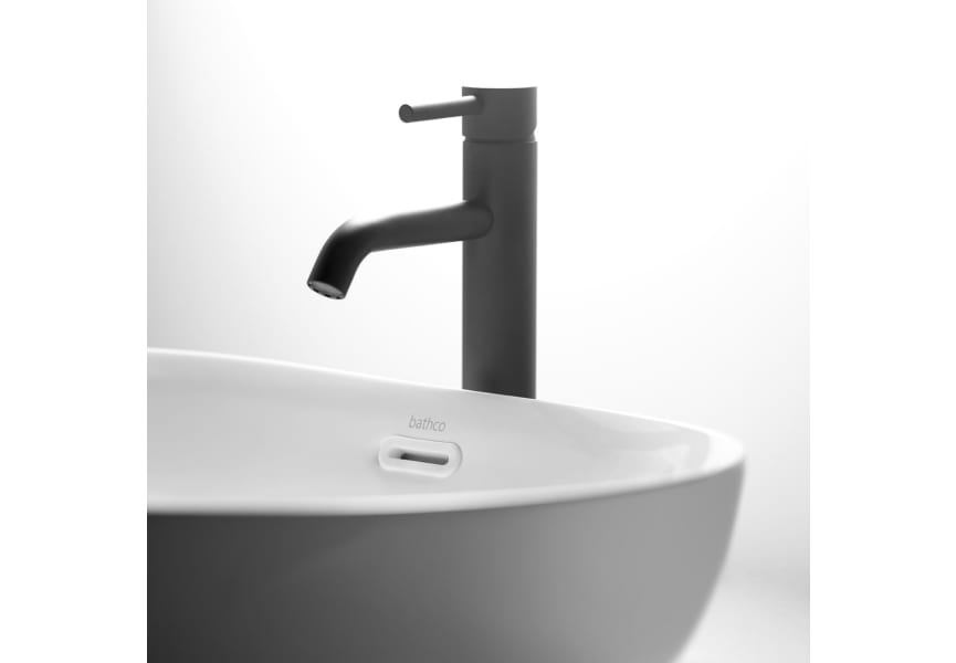 Lavabo sobre encimera ovvio tondo blanco mate 36cm