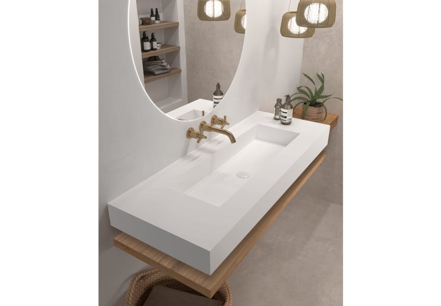 Lavabo de baño suspendido Austin Art and Bath principal 0