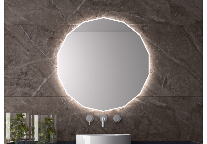 Espejo de baño con luz LED Nassau Eurobath Principal 0