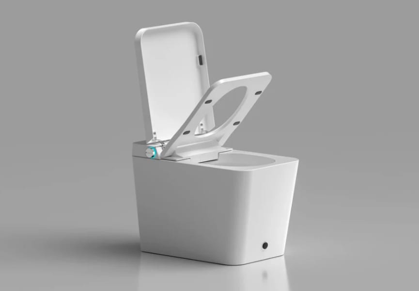 Inodoro inteligente Orion Fossil Natura detalle 6