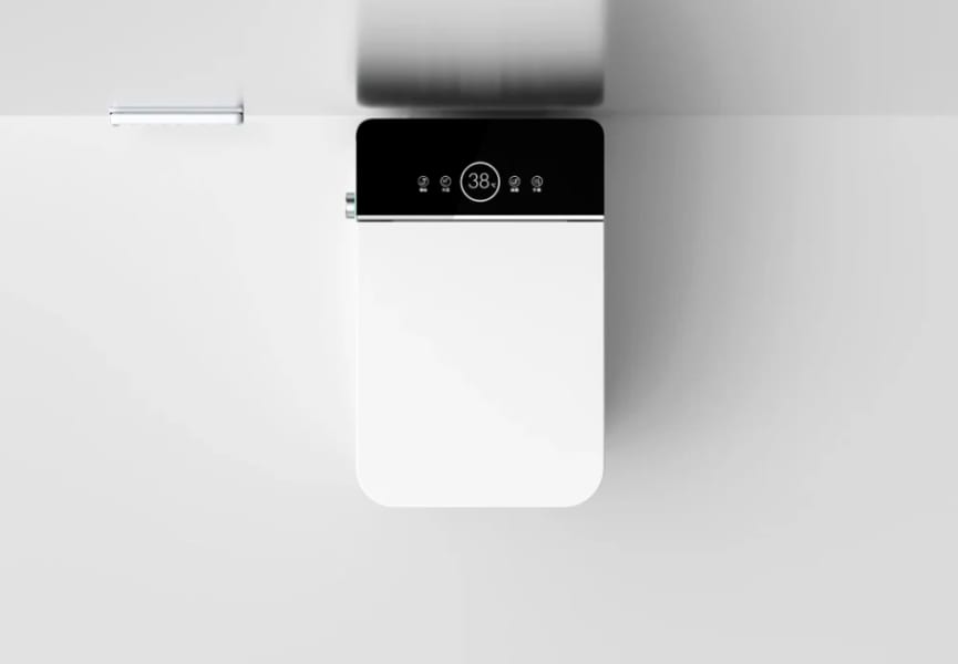 Inodoro inteligente Orion Fossil Natura detalle 3