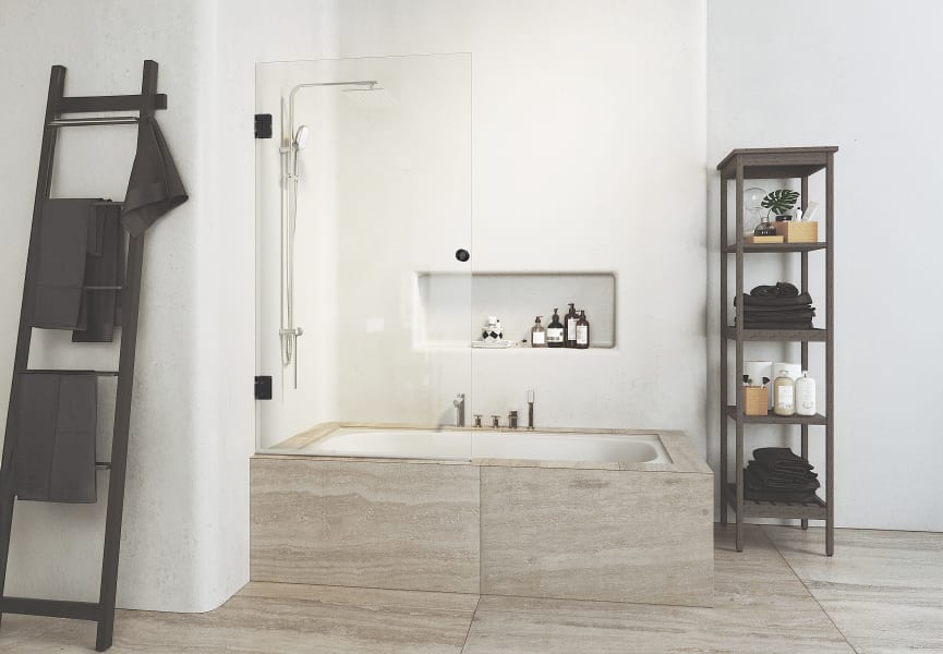 Mampara de bañera Nazaré Bruntec principal 1