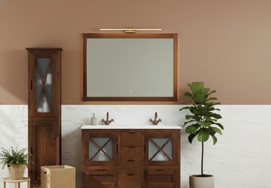 Conjunto mueble de baño Kai Bruntec principal 2