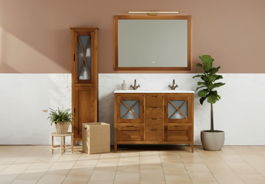 Conjunto mueble de baño Kai Bruntec principal 0