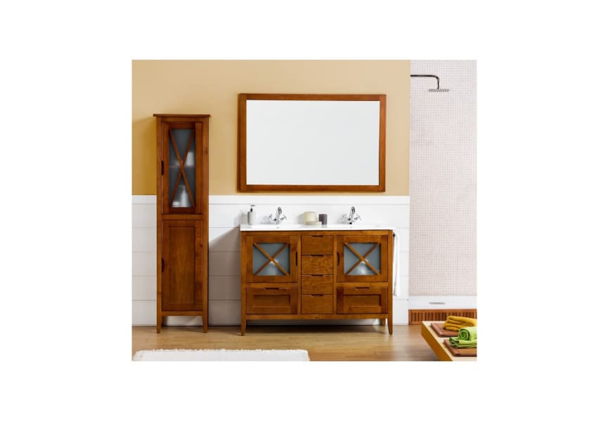 Forty Mueble de Baño mod. Forty 2 cajones de Torvisco