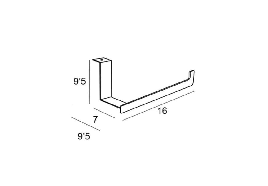 Toallero a mueble Yass Manillons Torrent croquis 3