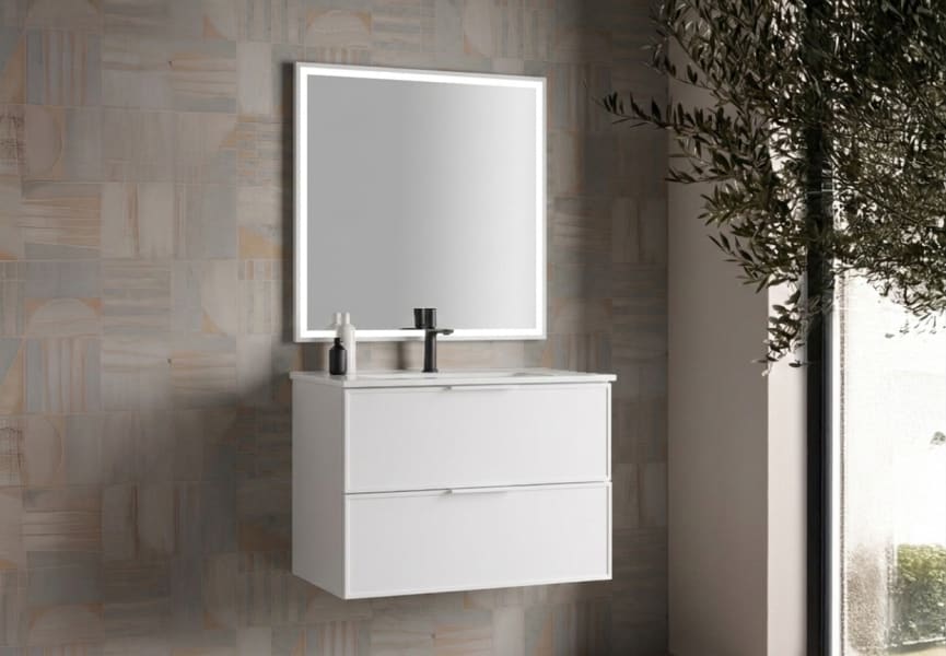 Conjunto mueble de baño Kubik Sanchis principal 1