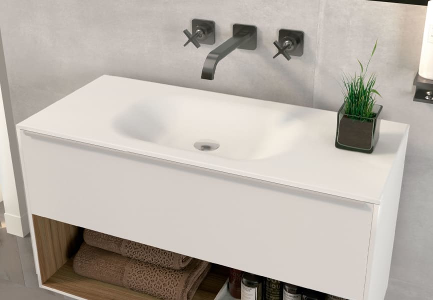 Lavabo de baño encastrado Tibet de Art and Bath principal 0