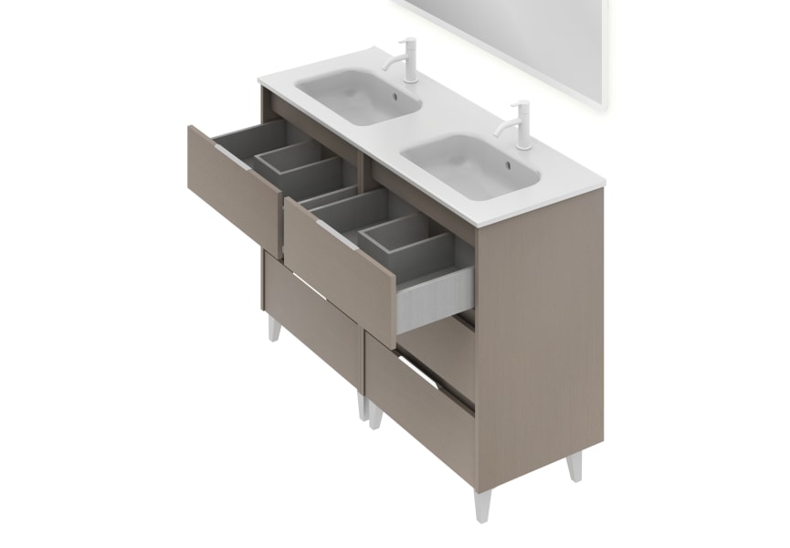 Conjunto mueble de baño Suki Amizuva detalle 7