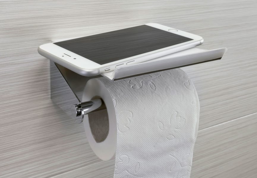 Portarrollos de baño con bandeja Luxor Manillons Torrent ambiente 3