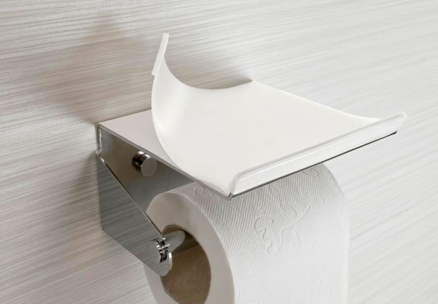 Portarrollos de baño con bandeja Luxor Manillons Torrent ambiente 1