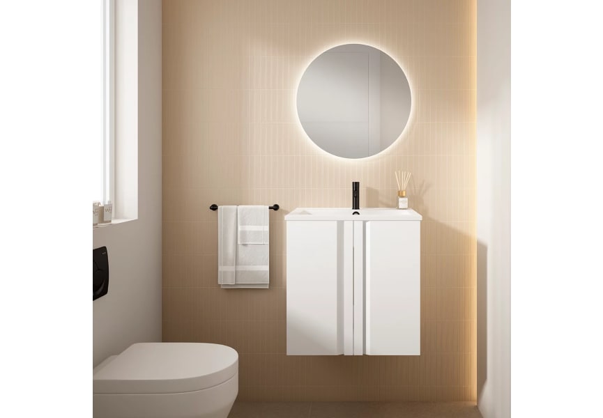 Conjunto mueble de baño fondo reducido 40 cm Lagos Visobath principal 1