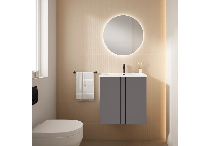 Conjunto mueble de baño fondo reducido 40 cm Lagos Visobath principal 2