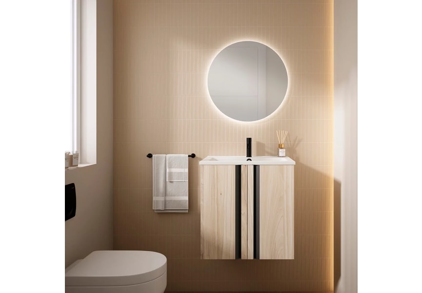 Conjunto mueble de baño fondo reducido 40 cm Lagos Visobath principal 0