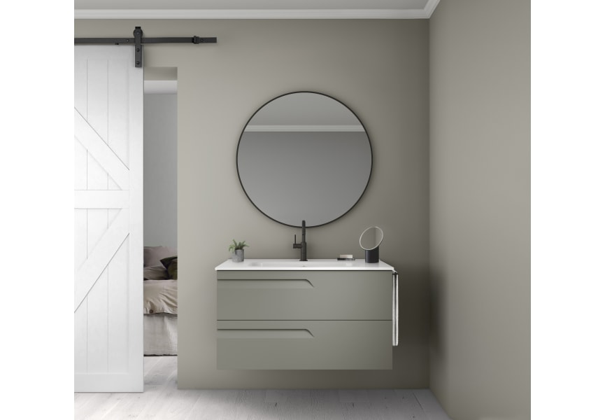 Conjunto mueble de baño fondo reducido 39 cm Vitale Royo Principal 1