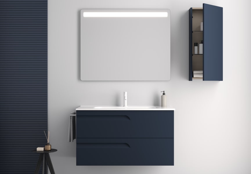 Conjunto mueble de baño fondo reducido 39 cm Vitale Royo principal 3