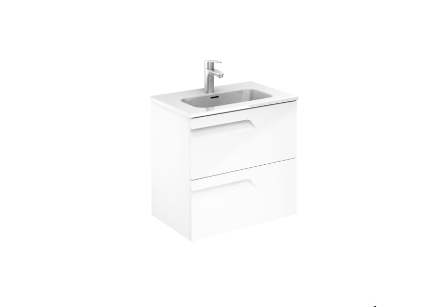 Conjunto mueble de baño fondo reducido 39 cm Vitale Royo 3D 10