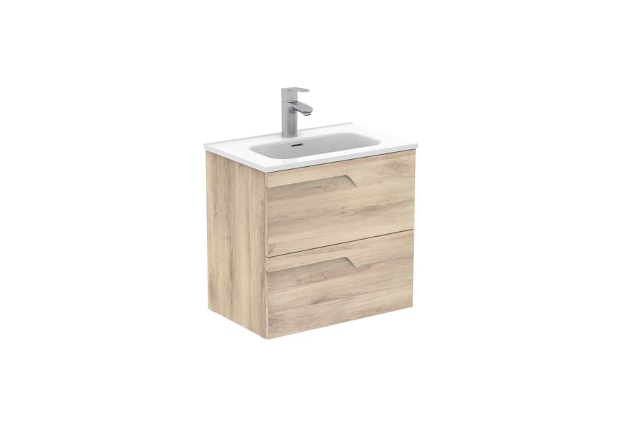 Conjunto mueble de baño fondo reducido 39 cm Vitale Royo 3d 9