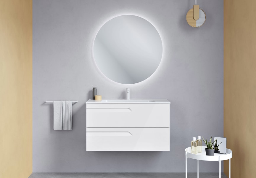 Conjunto mueble de baño fondo reducido 39 cm Vitale Royo principal 4