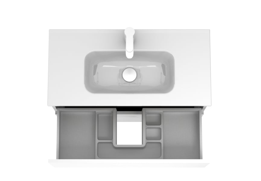 Conjunto mueble de baño fondo reducido 39 cm Vitale Royo detalle 10