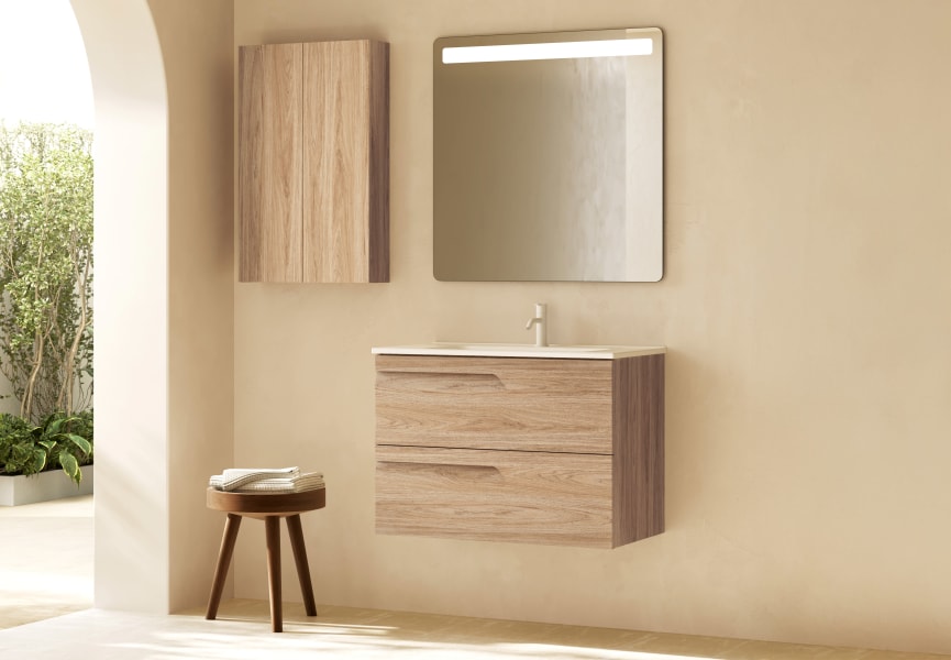 Conjunto mueble de baño fondo reducido 39 cm Vitale Royo principal 6