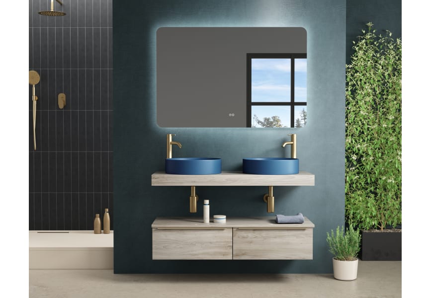 Compra online Conjunto mueble de baño con lavabo sobre encimera