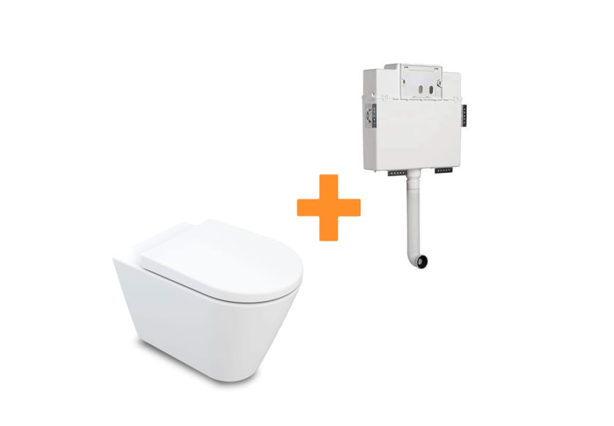 Pack inodoro + cisterna empotrada Urb.y Plus Unisan Sanindusa principal 0