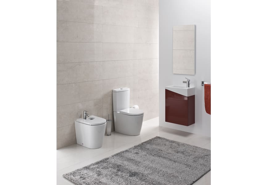 Pack inodoro + cisterna empotrada Urb.y Plus Unisan Sanindusa ambiente 7