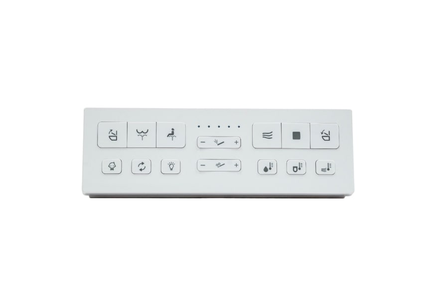 Pack Inodoro japonés inteligente suspendido + cisterna + placa accionamiento  Eos Pro Nashi detalle 5