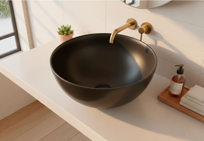 Lavabo sobre encimera Capri XS mate Bruntec principal 3