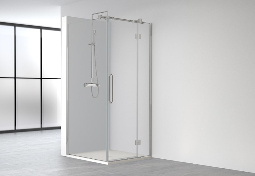 Mampara de ducha Glam (GL-216) Profiltek opción 3