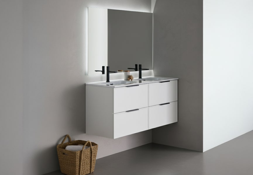 Conjunto mueble de baño Kubik Sanchis principal 1