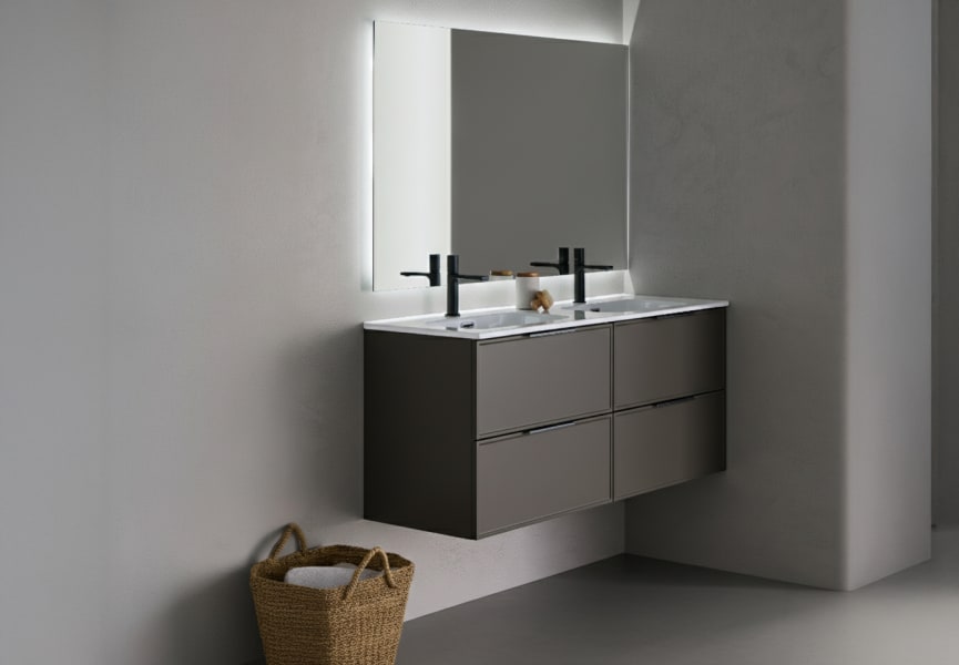 Conjunto mueble de baño Kubik Sanchis principal 3